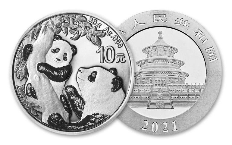 Chinese Silver Panda