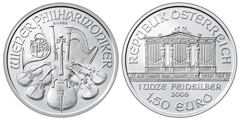 Austrian Silver Philharmonic Coins