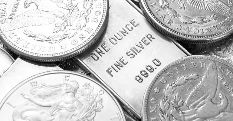 Silver bullion types