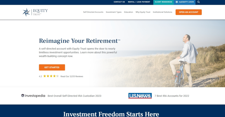 Equity Trust Homepage