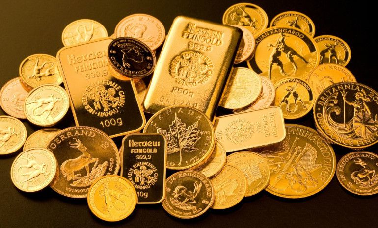 value of gold during a economic market crash