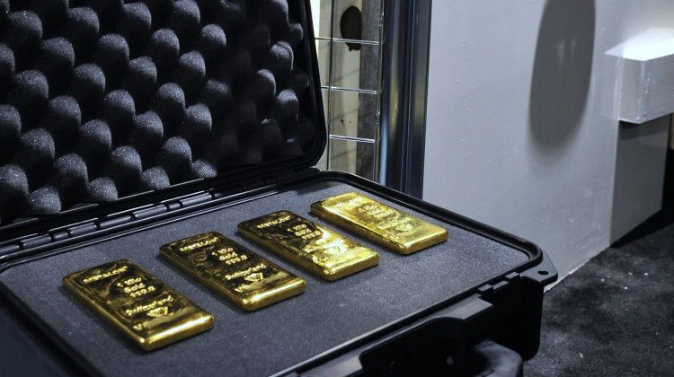 Home storage of gold bullion bars and coins