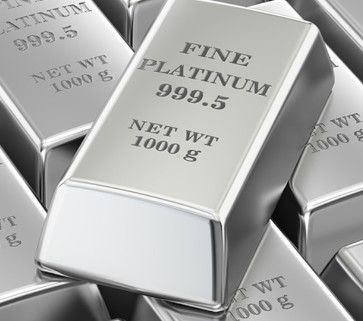 Platinum bullion