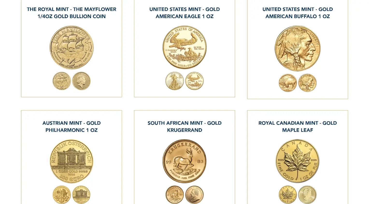 Patriot Gold Group' product catalog with photos Patriot Gold Group product catalog with photos