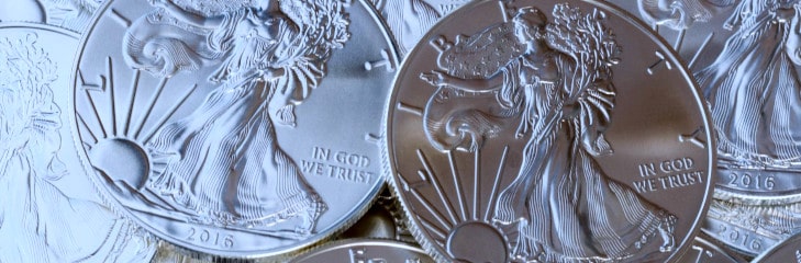 Silver American Eagles for high silver price