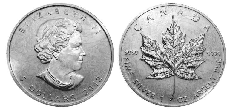 Candian Silver Maple Leaf Coins